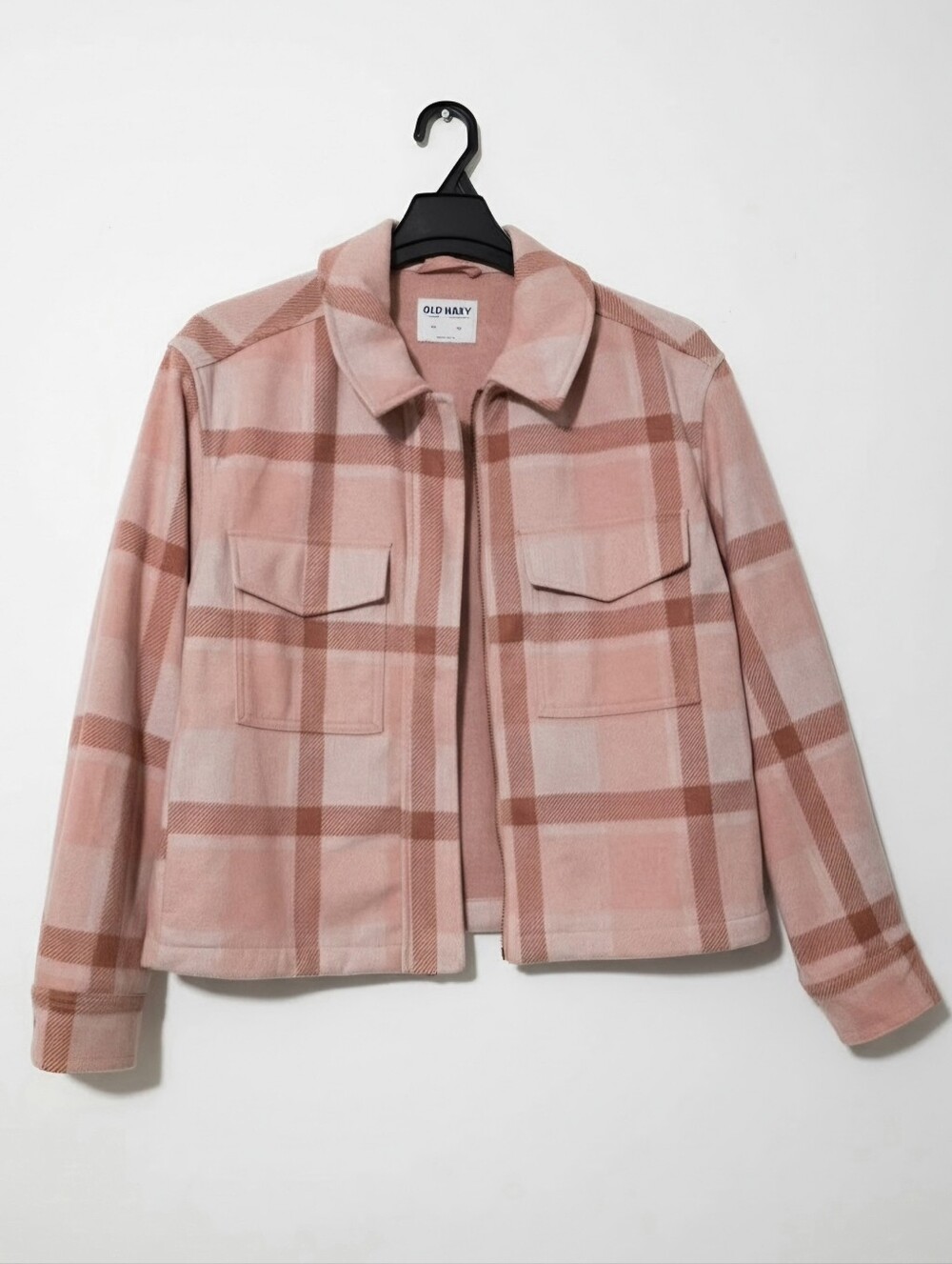 Size XL Heavy Duty Soft-Brushed Utility Pink Shacket